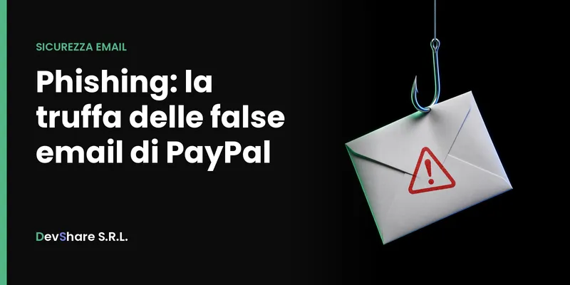 Copertina dell'articolo «Phishing: la truffa delle false email di PayPal»