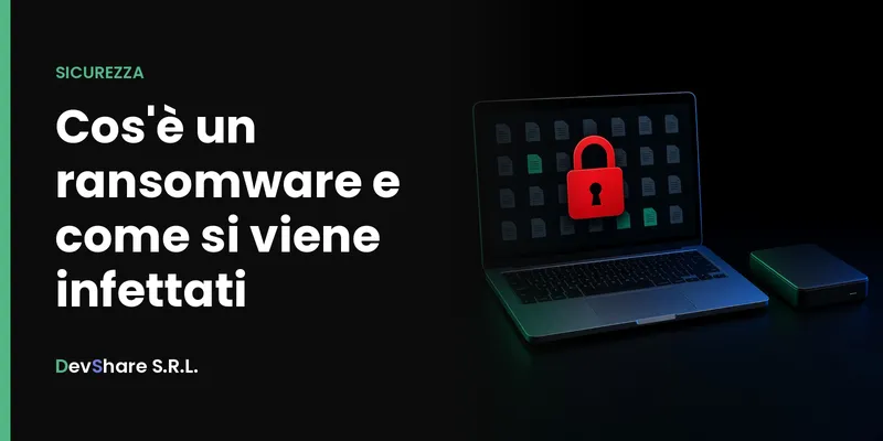 Copertina dell'articolo «Cos'è un ransomware e come si viene infettati»